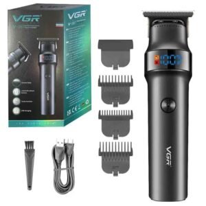 VGR V987 Rosso Professional Beard And Moustache Trimmer For Men
